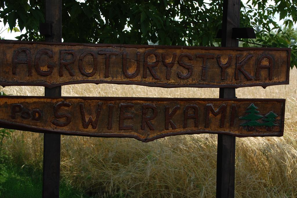 Nadrybie Agroturystyka Pod Swierkami المظهر الخارجي الصورة